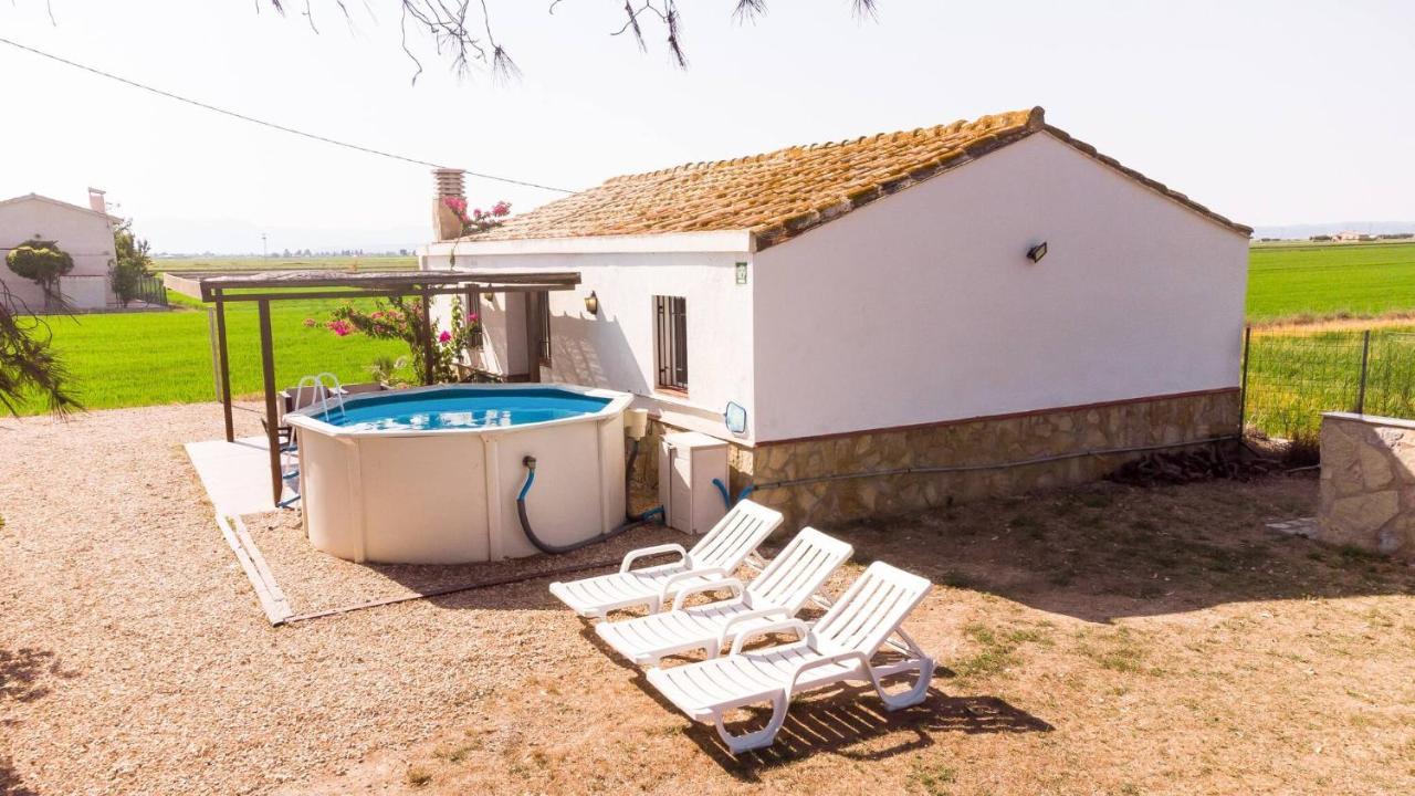 דלטברה Quet - Casa Rural Con Piscina Privada En El Delta Del Ebro - Deltavacaciones מראה חיצוני תמונה